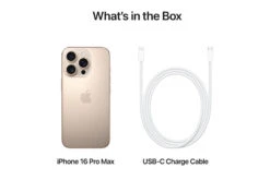 APPLE IPhone 16 Pro Max | 5G | 512GB | Desert Titanium -Home Appliances MYX23QNA 9