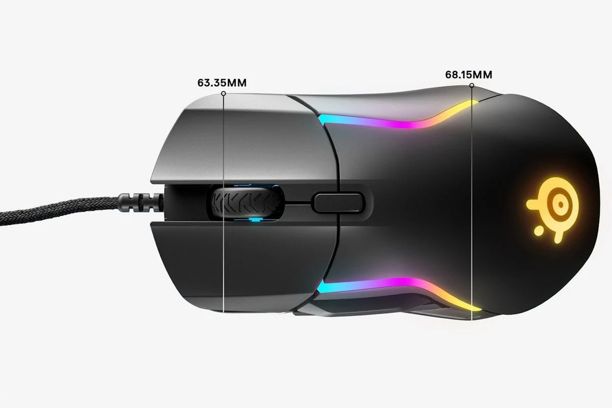 SteelSeries Rival 5 Wired Gaming Mouse | Matte Black 9 SteelSeries Rival 5 Wired Gaming Mouse | Matte Black - Image 7