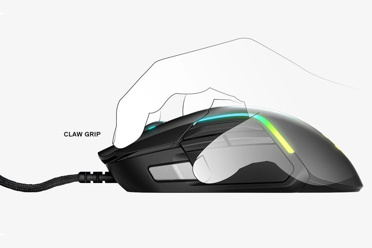 SteelSeries Rival 5 Wired Gaming Mouse | Matte Black 10 SteelSeries Rival 5 Wired Gaming Mouse | Matte Black - Image 8