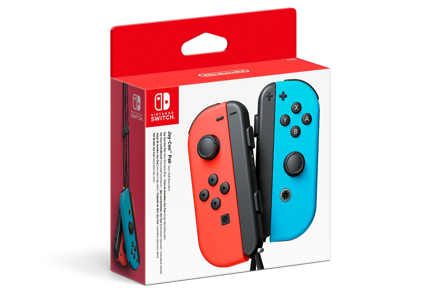 Nintendo Switch Joy - Con Pair | Neon Red/Neon Blue 4 Nintendo Switch Joy - Con Pair | Neon Red/Neon Blue - Image 2
