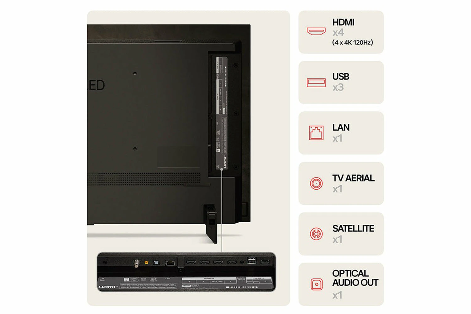 LG 42" C4 OLED Evo 4K Smart TV | OLED42C44LA.AEK 10 LG 42" C4 OLED Evo 4K Smart TV | OLED42C44LA.AEK - Image 8