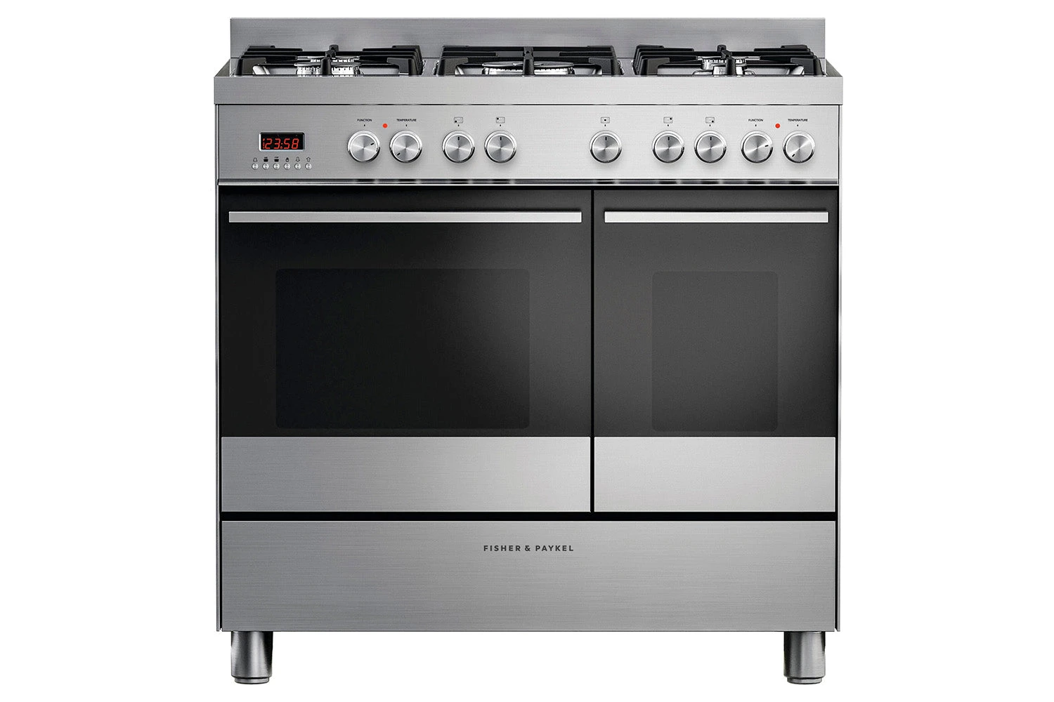 Fisher & Paykel 90cm Dual Fuel Range Cooker | OR90L7DBGFX1 | Stainless Steel 3 Fisher & Paykel 90cm Dual Fuel Range Cooker | OR90L7DBGFX1 | Stainless Steel