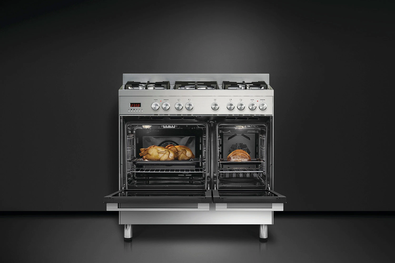 Fisher & Paykel 90cm Dual Fuel Range Cooker | OR90L7DBGFX1 | Stainless Steel 4 Fisher & Paykel 90cm Dual Fuel Range Cooker | OR90L7DBGFX1 | Stainless Steel - Image 2