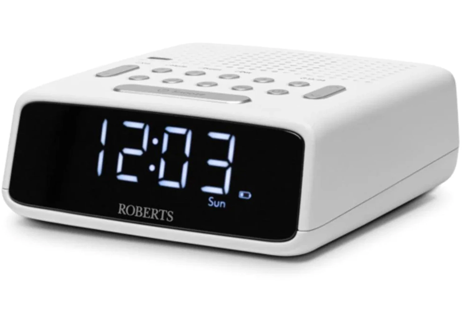 Roberts Ortus FM Radio Dual Alarm | White | ORTUSFMWUK 3 Roberts Ortus FM Radio Dual Alarm | White | ORTUSFMWUK