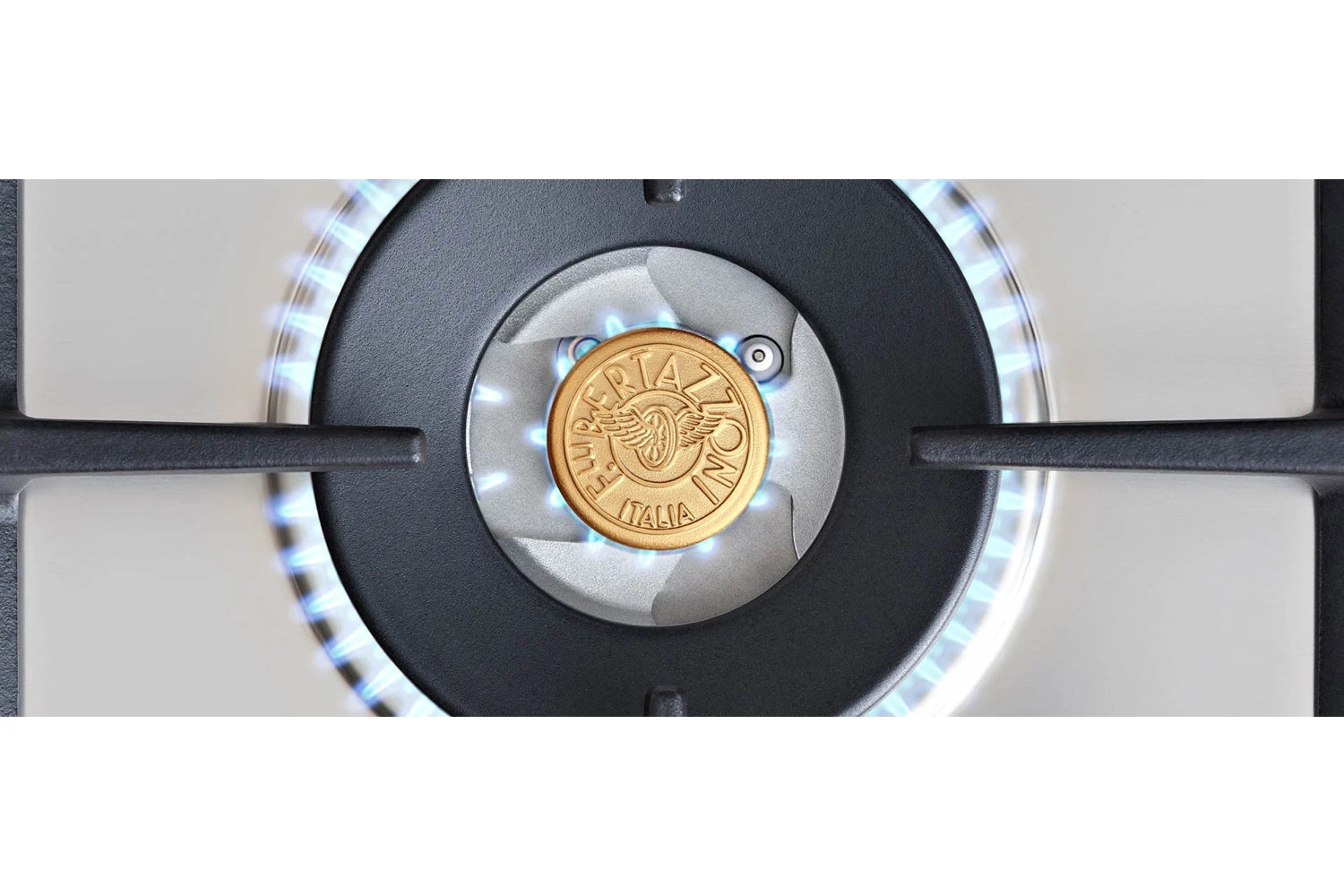 Bertazzoni 60cm Modern Series Gas Hob | P604LMODX | Stainless Steel 4 Bertazzoni 60cm Modern Series Gas Hob | P604LMODX | Stainless Steel - Image 2