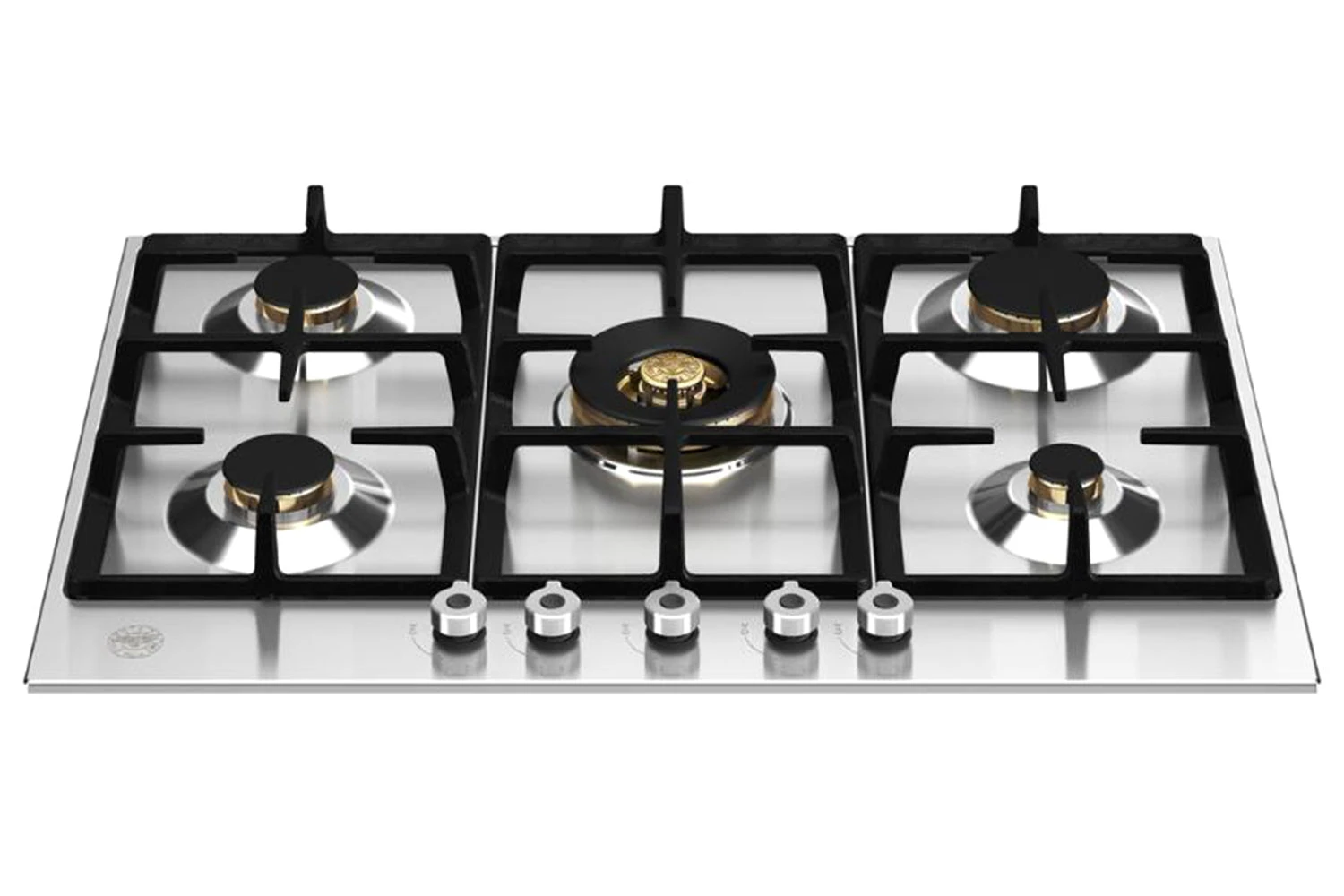Bertazzoni 75cm Professional Series Gas Hob | P755CPROX | Stainless Steel 3 Bertazzoni 75cm Professional Series Gas Hob | P755CPROX | Stainless Steel
