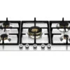 Bertazzoni 90cm Professional Series Gas Hob | P905CPROX | Stainless Steel -Home Appliances P905CPROX bf3f4e1f 861e 4dac 9a1a d544a1bf5ba6