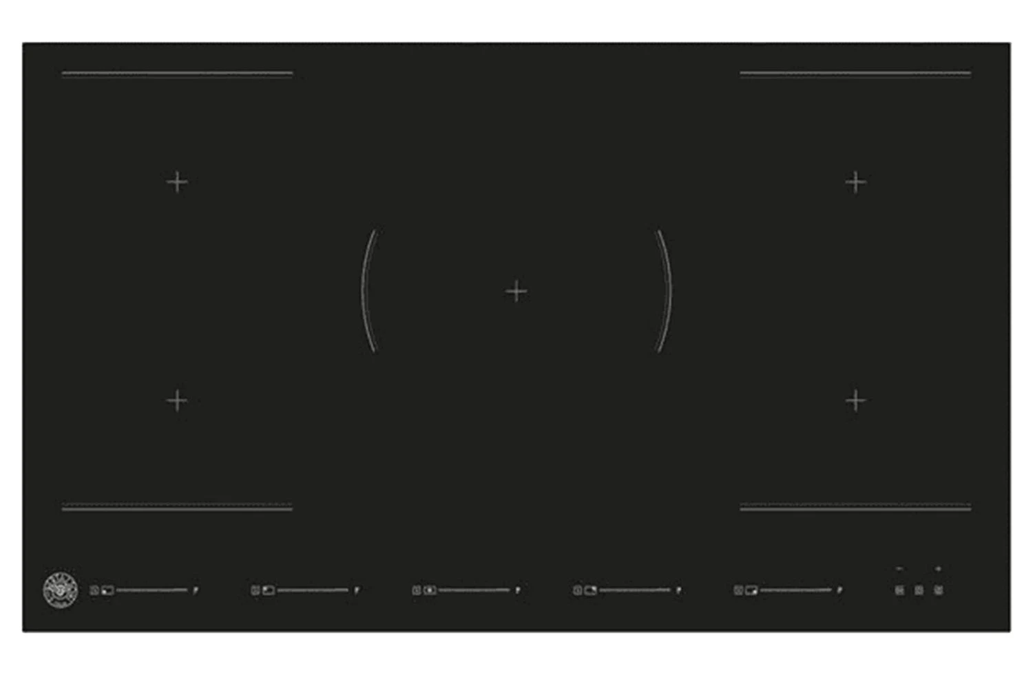 Bertazzoni Modern Series 90cm Induction Hob | P905I2M30NV 3 Bertazzoni Modern Series 90cm Induction Hob | P905I2M30NV
