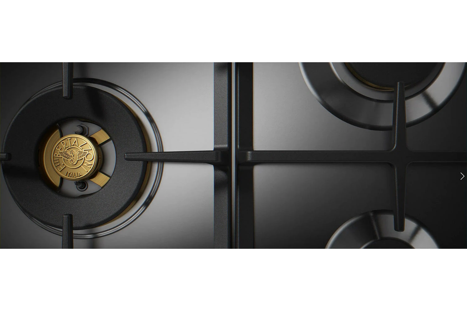 Bertazzoni 90cm Professional Series Gas Hob | P905LPROX | Stainless Steel 5 Bertazzoni 90cm Professional Series Gas Hob | P905LPROX | Stainless Steel - Image 3