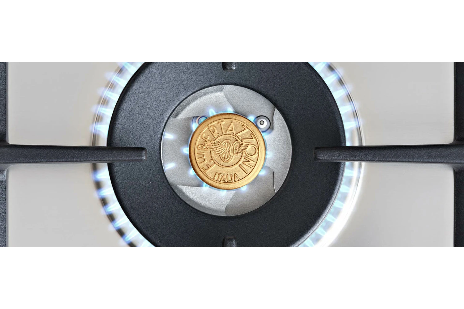 Bertazzoni 90cm Professional Series Gas Hob | P905LPROX | Stainless Steel 6 Bertazzoni 90cm Professional Series Gas Hob | P905LPROX | Stainless Steel - Image 4