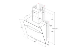 Hotpoint 60cm Chimney Cooker Hood | PHVS61FLTDPK 15 Hotpoint 60cm Chimney Cooker Hood | PHVS61FLTDPK -Home Appliances PHVS61FLTDPK 7 c9859f27 5767 44f9 9b2a acc31bffa68b