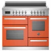 Bertazzoni 100cm Professional Series Electric Range Cooker | PRO105I3EART | Orange