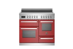 Bertazzoni 100cm Professional Series Electric Range Cooker | PRO105I3EROT | Red