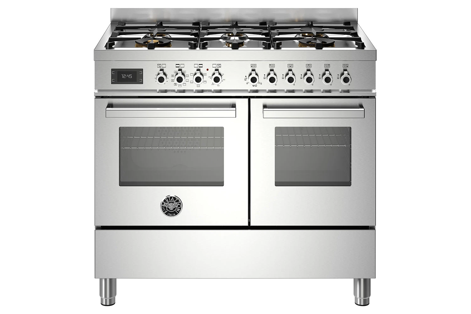 Bertazzoni 100cm Professional Series Dual Fuel Range Cooker | PRO106L2EXT | Stainless Steel 3 Bertazzoni 100cm Professional Series Dual Fuel Range Cooker | PRO106L2EXT | Stainless Steel
