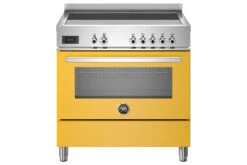 Bertazzoni 90cm Professional Series Electric Range Cooker | PRO95I1EGIT | Yellow
