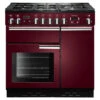Rangemaster 90cm Dual Fuel Range Cooker | PROP90DFFCY/C | Cranberry