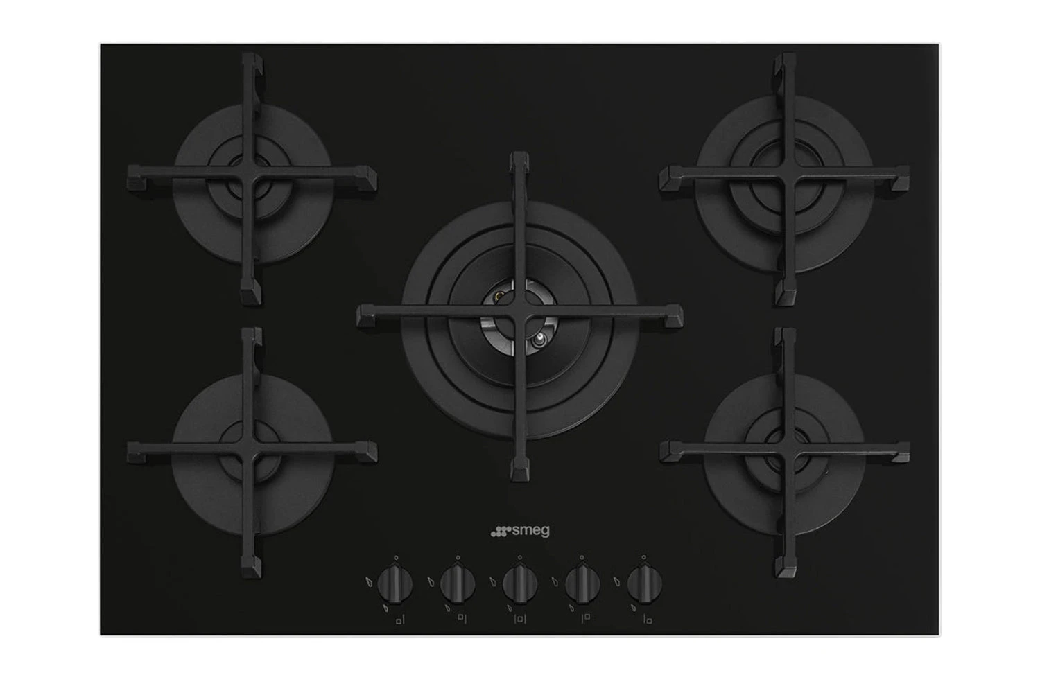 Smeg 75cm Built-in Gas Hob | PV275B 3 Smeg 75cm Built-in Gas Hob | PV275B