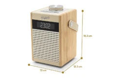 Roberts Rambler Midi DAB/DAB+/FM Radio With Bluetooth | Pastel Cream -Home Appliances RAMBLERMIDIPC 5