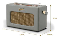 Roberts Revival DAB Radio Dove Grey | RD70DG 13 Roberts Revival DAB Radio Dove Grey | RD70DG -Home Appliances RD70DG 5