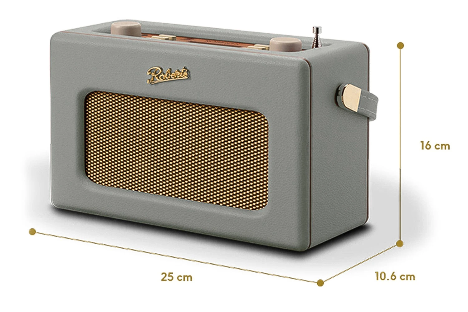 Roberts Revival DAB Radio Dove Grey | RD70DG 8 Roberts Revival DAB Radio Dove Grey | RD70DG - Image 6