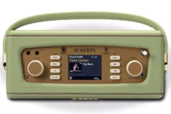 Roberts Revival DAB Radio Dove Leaf Green | RD70DL 9 Roberts Revival DAB Radio Dove Leaf Green | RD70DL -Home Appliances RD70DL.jpg 2