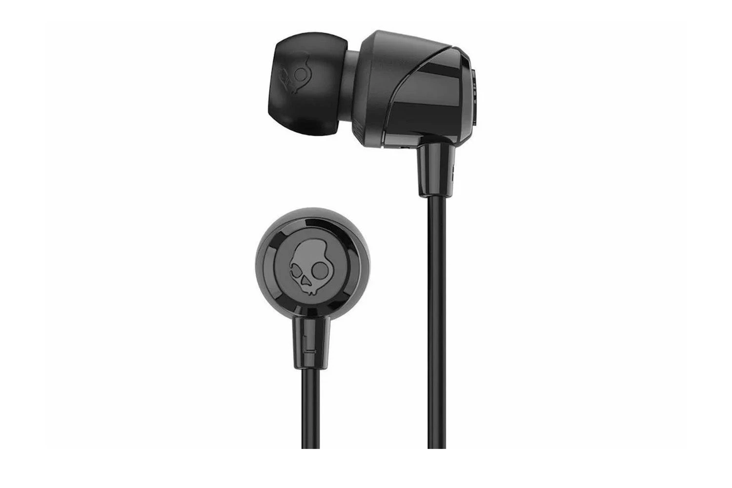 Skullcandy Jib In-Ear Earbuds With Microphone | Black 3 Skullcandy Jib In-Ear Earbuds With Microphone | Black