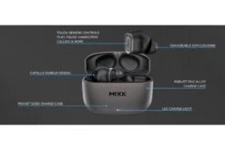 Mixx StreamBuds Custom 1 In-Ear True Wireless Earbuds | Black Gun Metal 11 Mixx StreamBuds Custom 1 In-Ear True Wireless Earbuds | Black Gun Metal -Home Appliances SBCU 01 BK 362 5