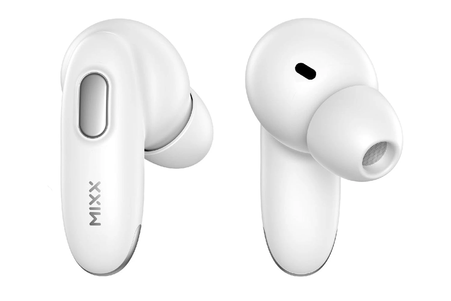 Mixx Streambuds Mini Charge 2 Wireless Earbuds | White 4 Mixx Streambuds Mini Charge 2 Wireless Earbuds | White - Image 2