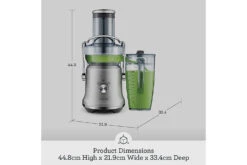 Sage Nutri Juicer Cold Plus | SJE530BSS4GUK1 | Stainless Steel -Home Appliances SJE530BSS4GUK1 6