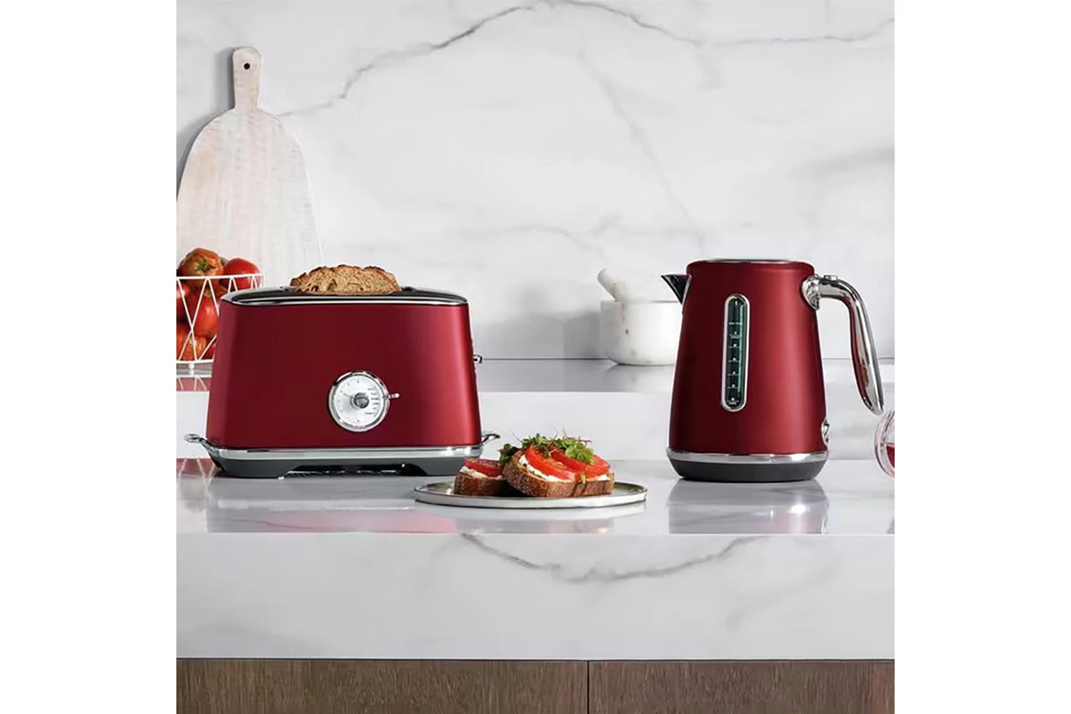 Sage The Soft Top Luxe Kettle | SKE735RVC4GUK1 | Red Velvet Cake 5 Sage The Soft Top Luxe Kettle | SKE735RVC4GUK1 | Red Velvet Cake - Image 3