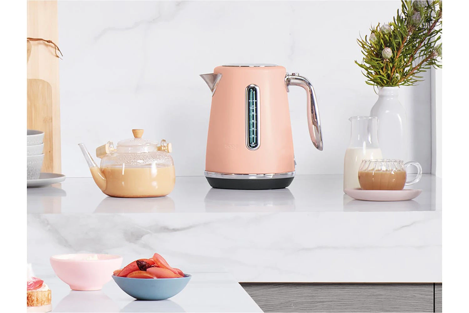 Sage The Soft Top Luxe Kettle | SKE735RWM4GUK1 | Rosewater Meringue 4 Sage The Soft Top Luxe Kettle | SKE735RWM4GUK1 | Rosewater Meringue - Image 2
