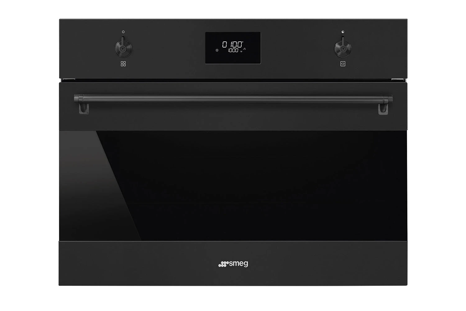 Smeg Classic 45cm Built-In Compact Oven With Combi Microwave | SO4301M1N | Matte Black 6 Smeg Classic 45cm Built-In Compact Oven With Combi Microwave | SO4301M1N | Matte Black - Image 4