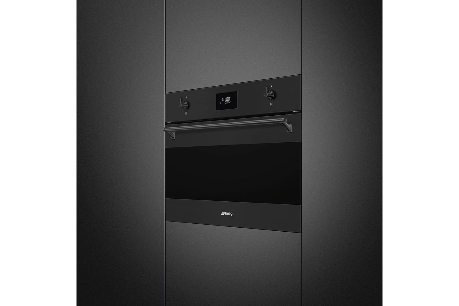 Smeg Classic 45cm Built-In Compact Oven With Combi Microwave | SO4301M1N | Matte Black 3 Smeg Classic 45cm Built-In Compact Oven With Combi Microwave | SO4301M1N | Matte Black