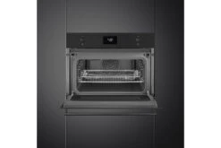 Smeg Classic 45cm Built-In Compact Oven With Combi Microwave | SO4301M1N | Matte Black 11 Smeg Classic 45cm Built-In Compact Oven With Combi Microwave | SO4301M1N | Matte Black -Home Appliances SO4301M1N 3