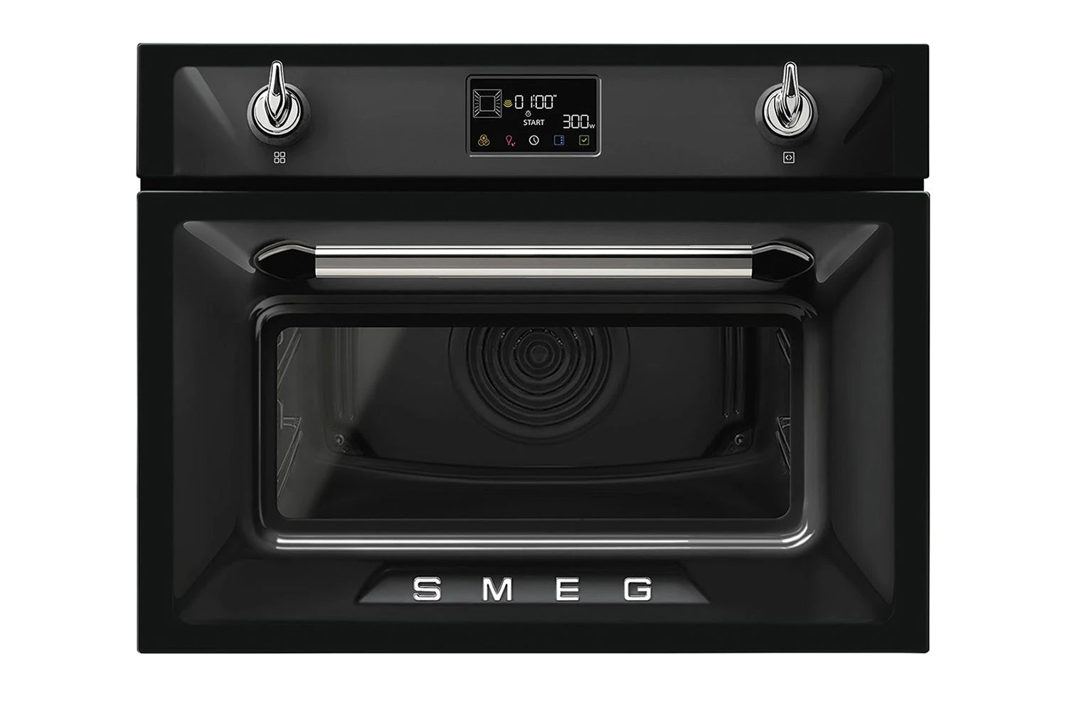 Smeg 45cm Victoria Built-in Combination Microwave | SO4902M1N | Black 3 Smeg 45cm Victoria Built-in Combination Microwave | SO4902M1N | Black