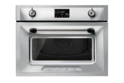 Smeg 45cm Victoria Built-in Combi Microwave | SO4902M1X | Stainless Steel