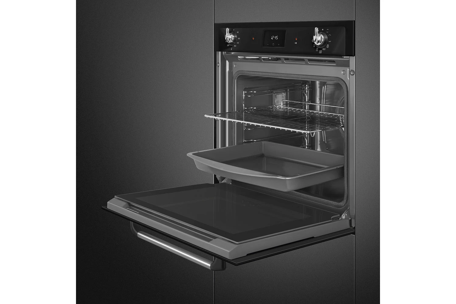 Smeg Built-In Single Oven | SOP6900TN | Black 7 Smeg Built-In Single Oven | SOP6900TN | Black - Image 5