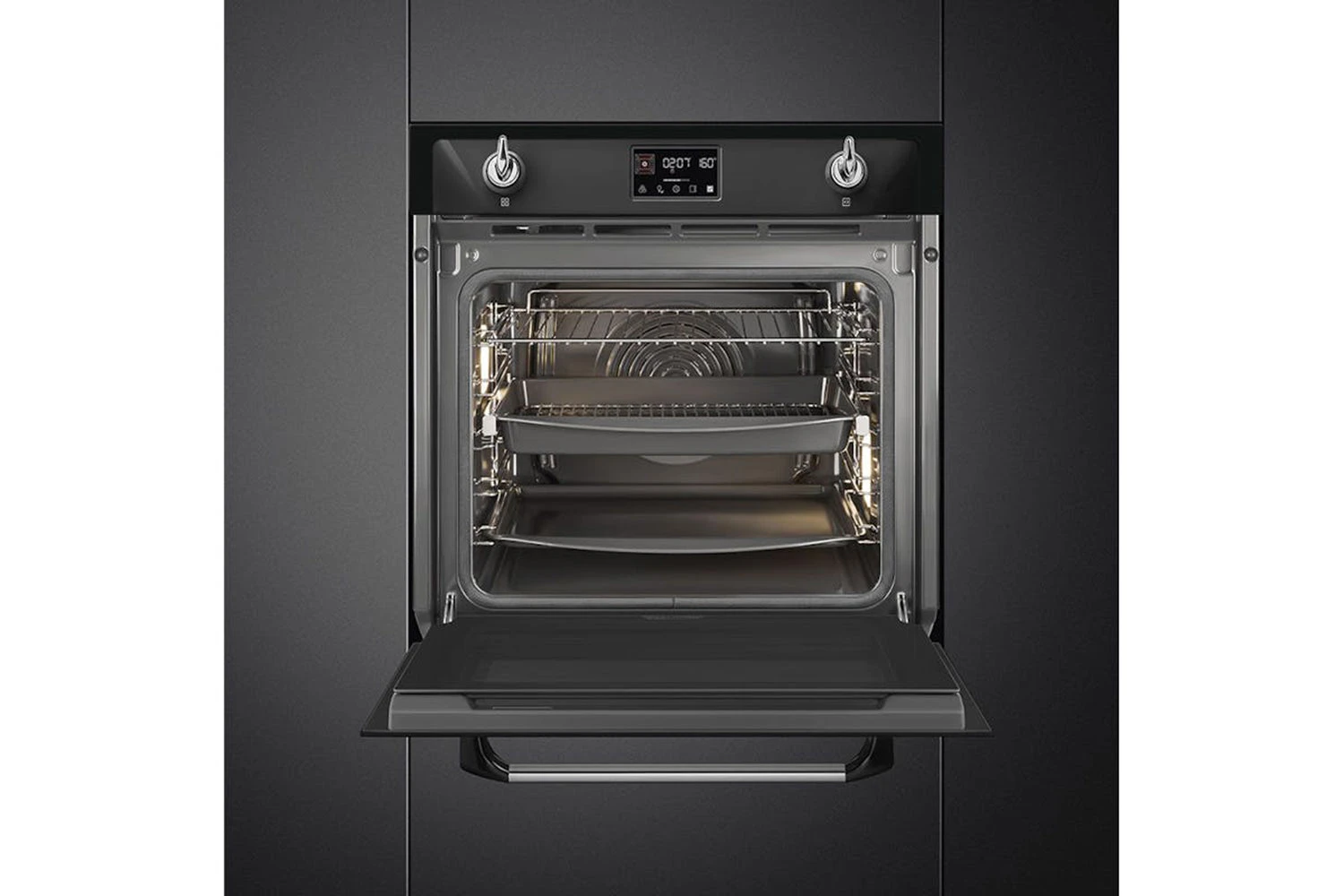 Smeg Victoria Built-in Single Steam Oven | SOP6902S2PN | Black 5 Smeg Victoria Built-in Single Steam Oven | SOP6902S2PN | Black - Image 3