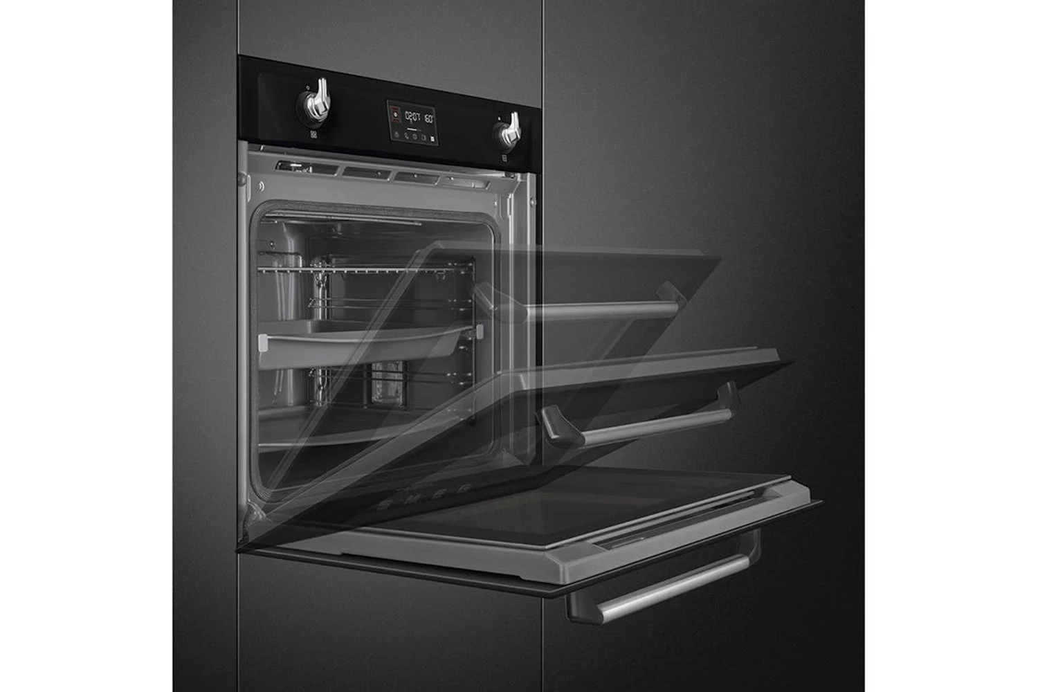 Smeg Victoria Built-in Single Steam Oven | SOP6902S2PN | Black 10 Smeg Victoria Built-in Single Steam Oven | SOP6902S2PN | Black - Image 8