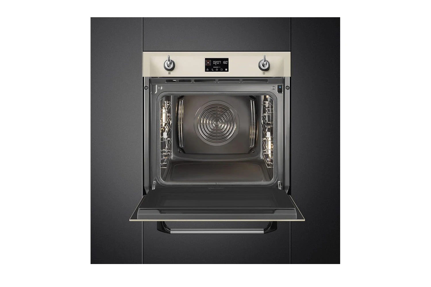 Smeg Victoria Built-in Single Steam Oven | SOP6902S2PP | Cream 6 Smeg Victoria Built-in Single Steam Oven | SOP6902S2PP | Cream - Image 4