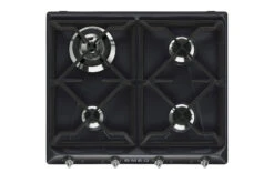 Smeg 60cm Built-in Gas Hob | SR964NGH | Black