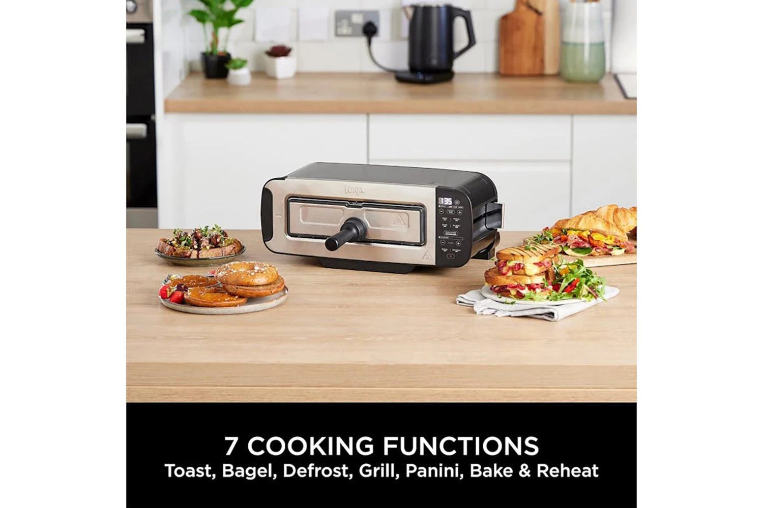 Ninja Foodi 3-in-1 Toaster | ST200UK | Black 5 Ninja Foodi 3-in-1 Toaster | ST200UK | Black - Image 3
