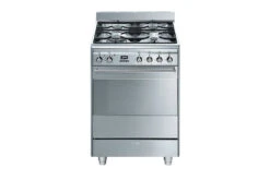 Smeg 60cm Gas Cooker | SUK61PX8 | Stainless Steel