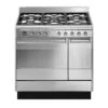 Smeg 90cm Dual Fuel Range Cooker | SUK92MX9-1 | Stainless Steel -Home Appliances SUK92MX9 1 2