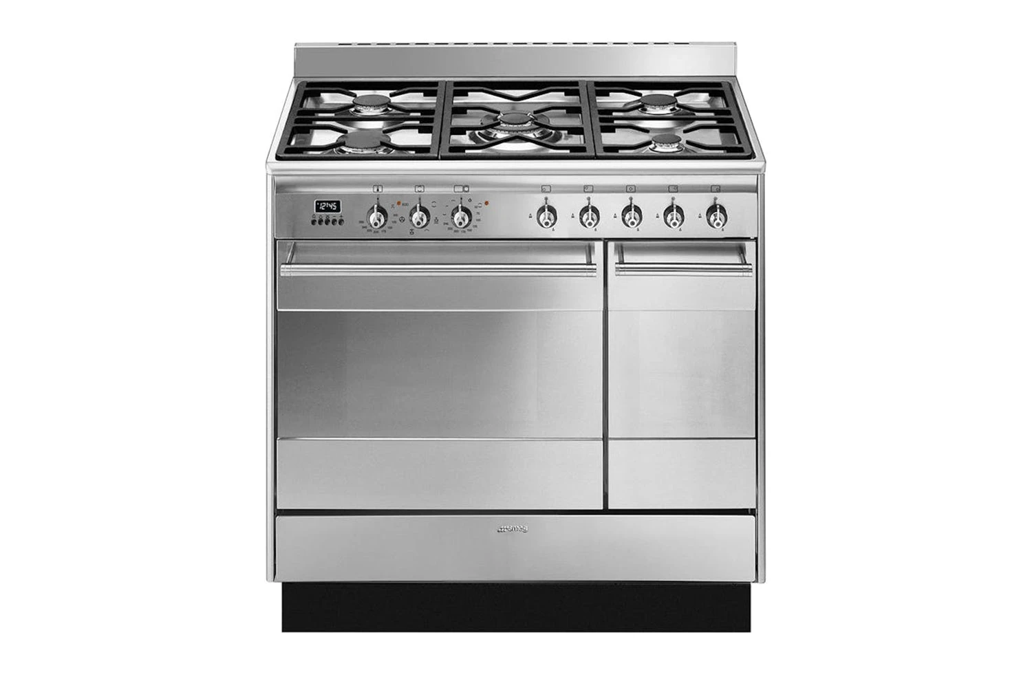 Smeg 90cm Dual Fuel Range Cooker | SUK92MX9-1 | Stainless Steel 3 Smeg 90cm Dual Fuel Range Cooker | SUK92MX9-1 | Stainless Steel