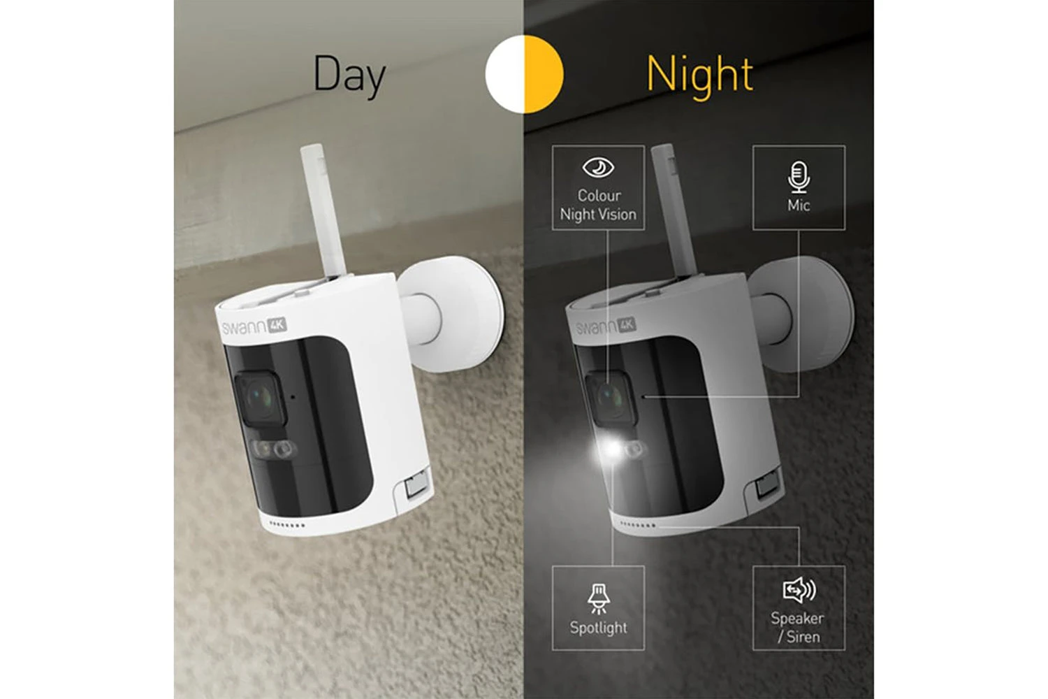 Swann AllSecure4K Wireless Security Camera Kit Security System | Pack Of 4 4 Swann AllSecure4K Wireless Security Camera Kit Security System | Pack Of 4 - Image 2