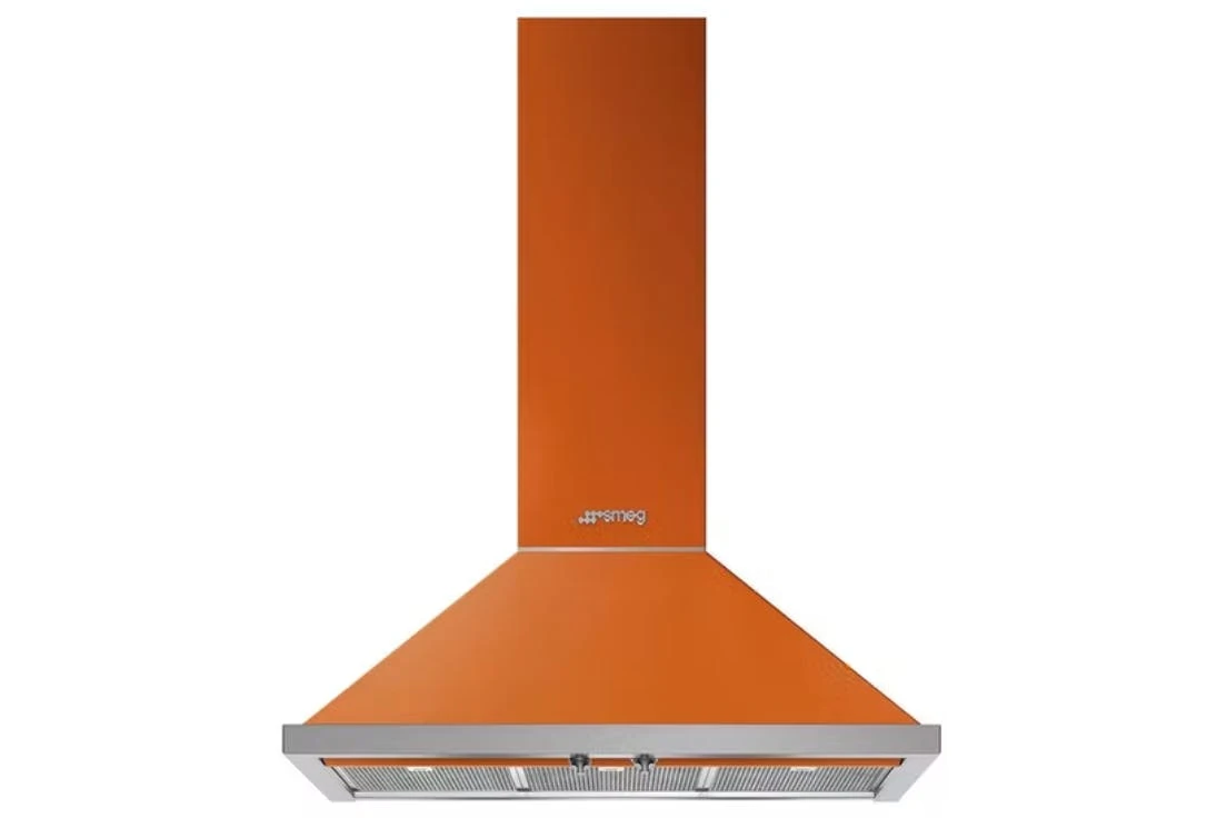 Smeg 90cm Chimney Hood | KPF9OR | Orange 3 Smeg 90cm Chimney Hood | KPF9OR | Orange