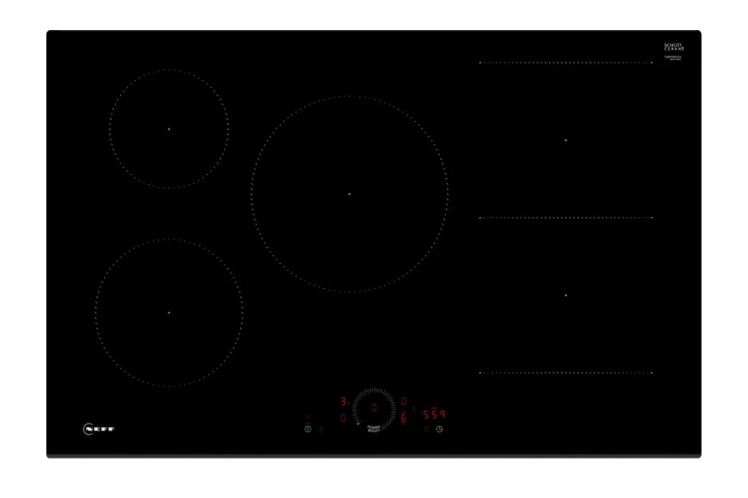 Neff 80cm Induction Hob | T58FHW1L0 3 Neff 80cm Induction Hob | T58FHW1L0