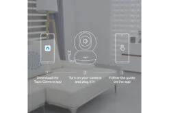 TP-Link Tapo Pan/Tilt Home Security Wi-Fi Camera | White -Home Appliances TAPOC200 2