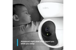 TP-Link Tapo Pan/Tilt Home Security Wi-Fi Camera | White -Home Appliances TAPOC200 6